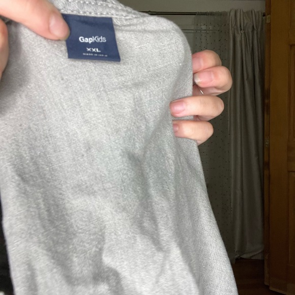 Grey button down - Picture 3 of 3